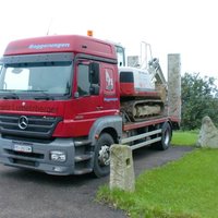 LKW von Erdbau Baggerungen Lumetzberger